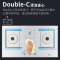 德国莱梅德(LAIMD)CXW-9012+B07 烟灶具套装 欧式按键式17立方抽油烟机 煤气灶天然气液化气台嵌两用灶具