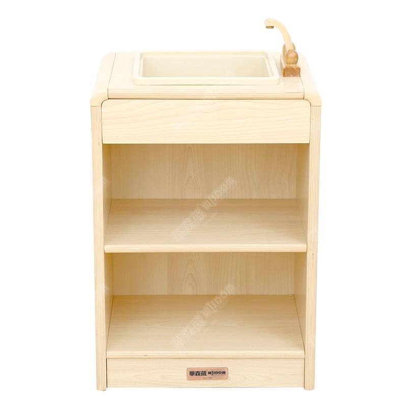 华森葳儿童家具 豪华厨房-灶台+洗涤台高清大图