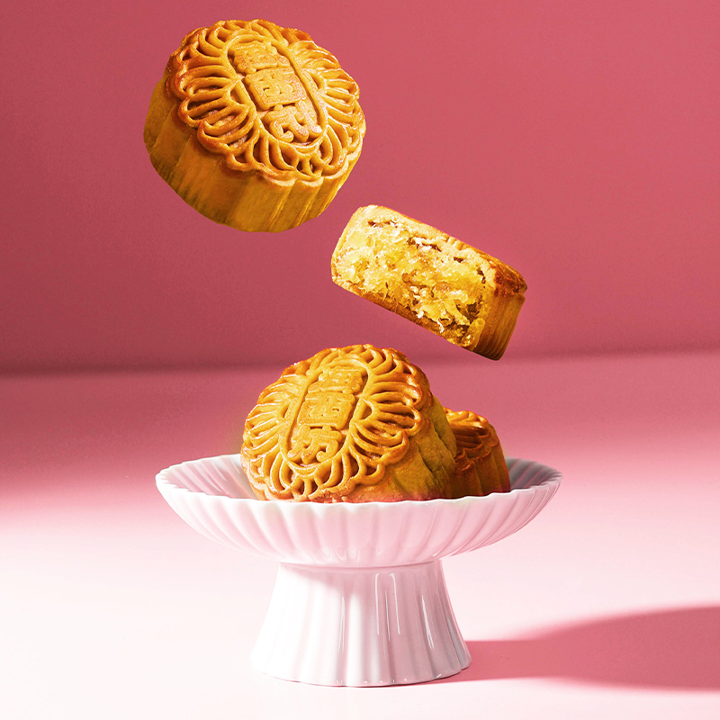 HAIXIFANG海西坊七星伴月素月饼680g金桔陈皮冬翅蓉月饼