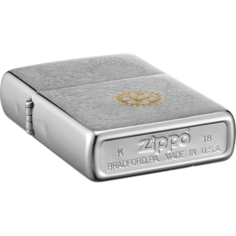 zippo之宝打火机美国原装ZIPPO防风煤油打火机幸运齿轮29907-072380