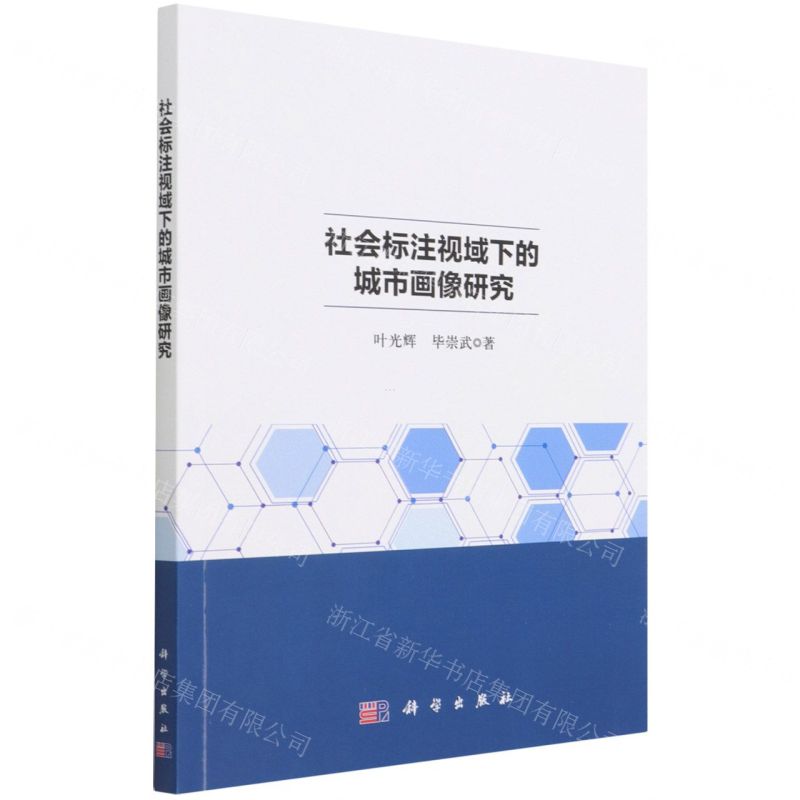 [N]社会标注视域下的城市画像研究-9787030715470高清大图