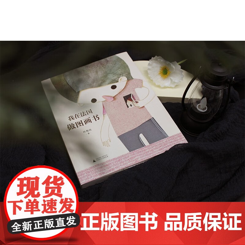 [正版]我在法国做图画书 魔法象·阅读学园 叶俊良著 一次对所来之路的成长总结 怀着感恩的心度过每一天广西师范大学出高清大图