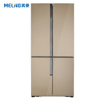 美菱(MELING) BCD-520WUP9BA 变频无霜 宽幅变温 底部散热 钢化玻璃面板( 时光金棕)