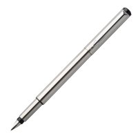派克(PARKER)威雅钢 钢笔 杆白夹墨水笔