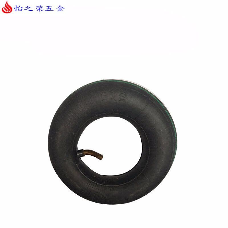 10寸8寸6寸12寸充气轮胎万向轮重型橡胶轮定向轮带刹车轮子静音轮12寸 6寸内胎图片
