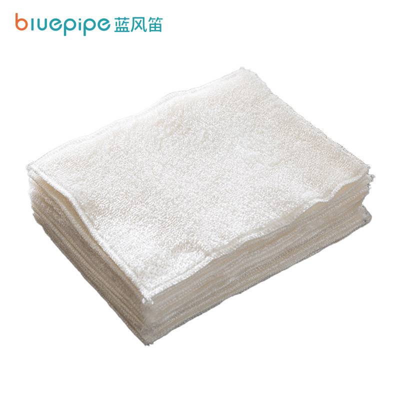 蓝风笛 竹纤维 洗碗布 白色23*18cm 条(白色23*18cm)高清大图