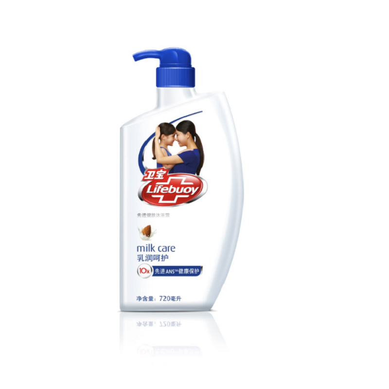 卫宝 (Lifebuoy) 先进健肤沐浴露 乳润呵护720ml[联合利华]高清大图