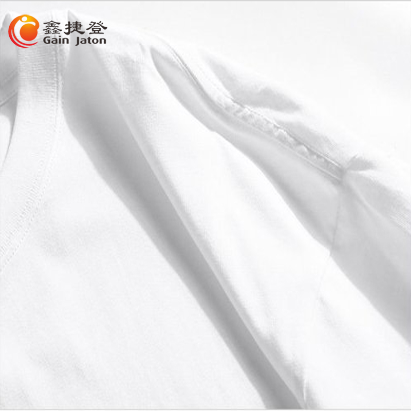 鑫捷登 情侣款230克纯棉印花系列短袖T恤LWKS-T2330高清大图