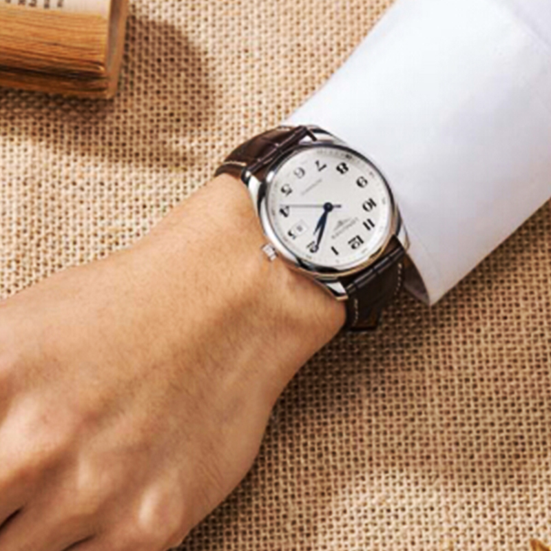 LONGINES 浪琴 名匠系列皮带商务时尚男士机械表 L2.793.4.78.3