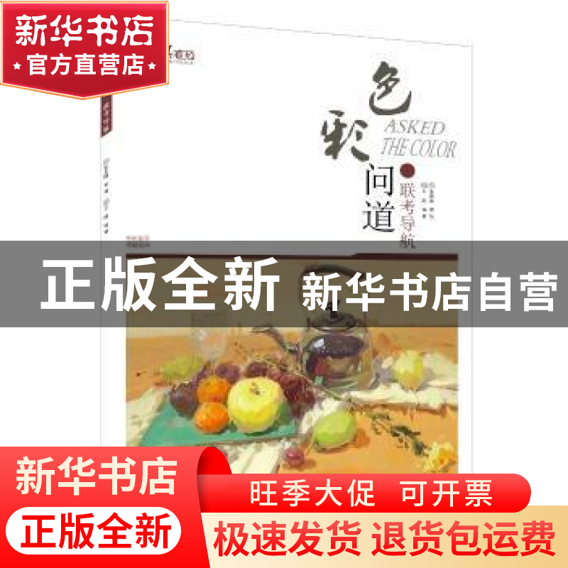 正版 色彩问道:联考导航 王颜编著 重庆大学出版社 9787562499121高清大图