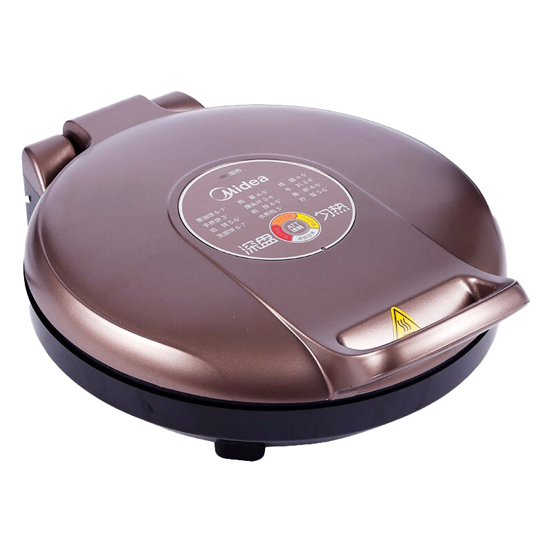 美的 电饼铛 JH3003 家用加深智能悬浮式双面加热烙饼机多功能煎烤机(单位:台)