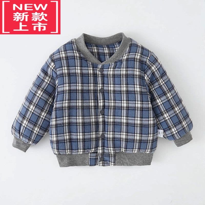 可莉允儿童棉袄棉服冬季校服内胆器内穿男童棉衣学生保暖加绒加厚图片