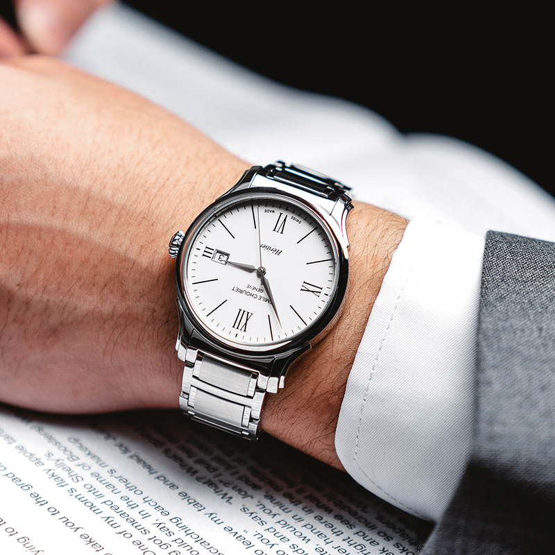 （Emile Chouriet）瑞士艾米龙表传承系列男士机械表08.1128.G.6.2.28.6高清大图