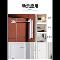 自动关门器家用大号闭门器阿斯卡利简易弹簧随手回弹轻型闭合器隐形门