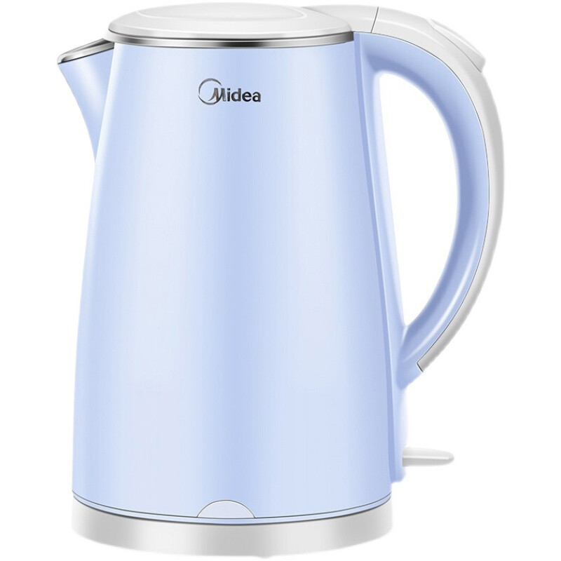 美的mideawhj1705c电水壶热水壶家用304不绣钢烧水壶全自动断电