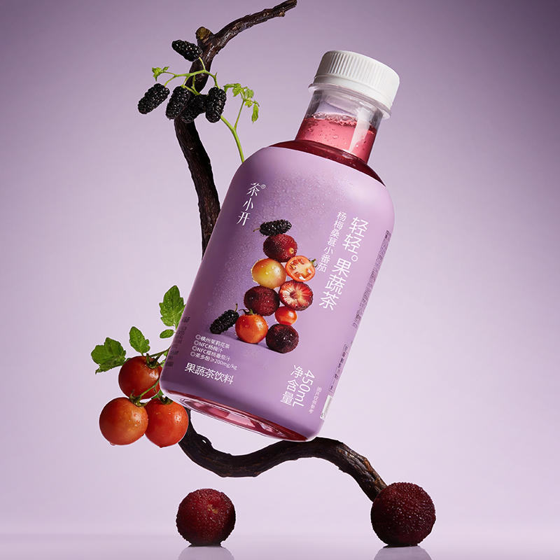 茶小开杨梅桑葚小番茄450ml*15高清大图