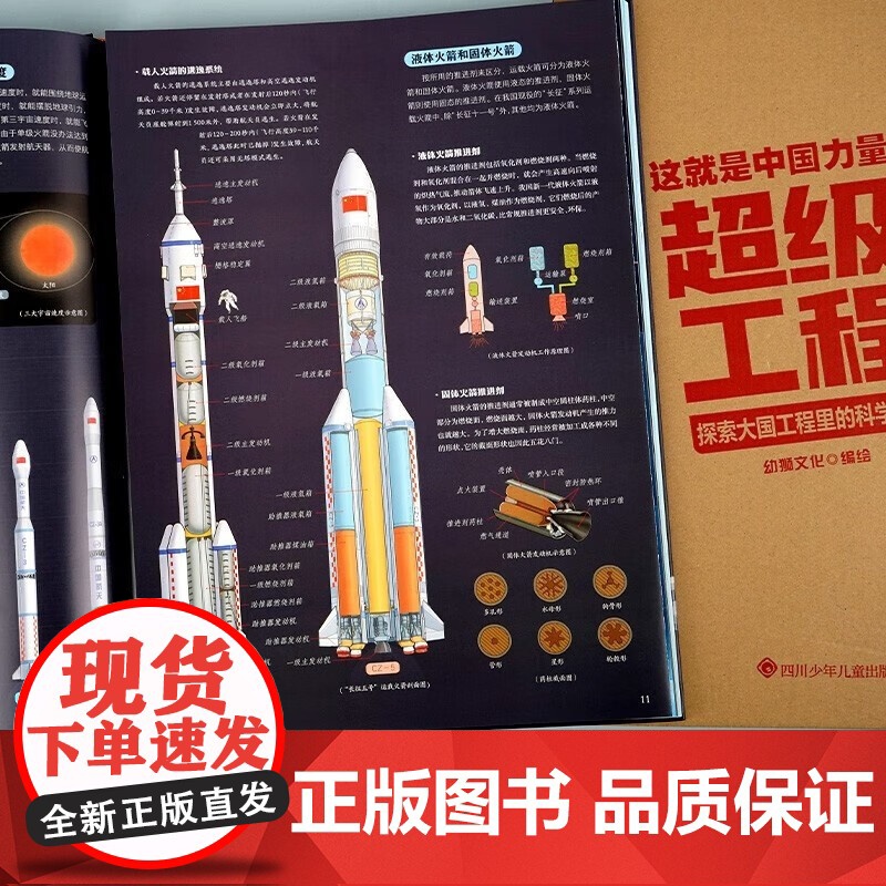 这就是中国力量超级工程来了儿童趣味百科全书超级工程科学绘本丛书5-12岁全套科普类书籍中国智造小学生版少年驾到漫画高清大图
