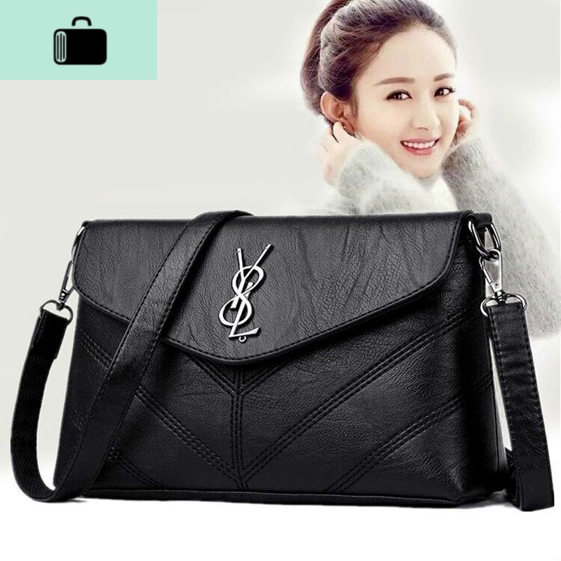 女包2020新款包包女士简约大气大容量单肩包斜挎包小包中年妈妈包NEWLAKE高清大图