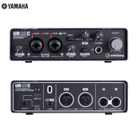 雅马哈(YAMAHA)UR22C专业外置USB3.0录音编曲混音后期音频接口声卡