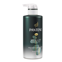 潘婷(PANTENE)头皮净透强发去屑洗发露300ml 无硅油活性炭深层清洁所有发质去油