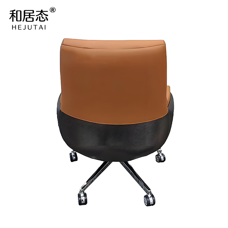 和居态 西皮大班椅 HJT-66148B 把高清大图