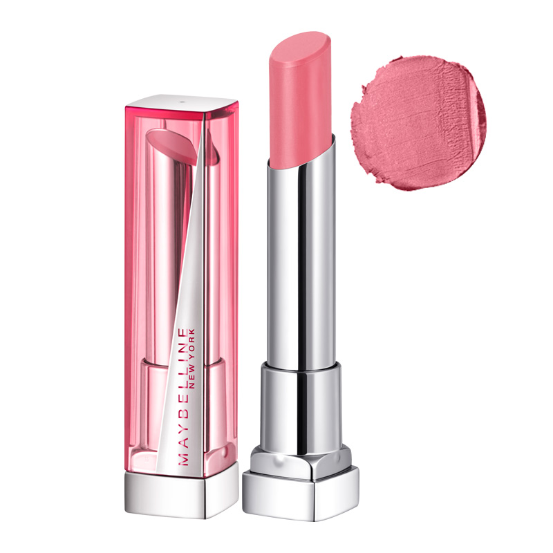 美宝莲(Maybelline)好气色轻唇膏 07粉嫩蔷薇3g 润唇;显色 粉色系