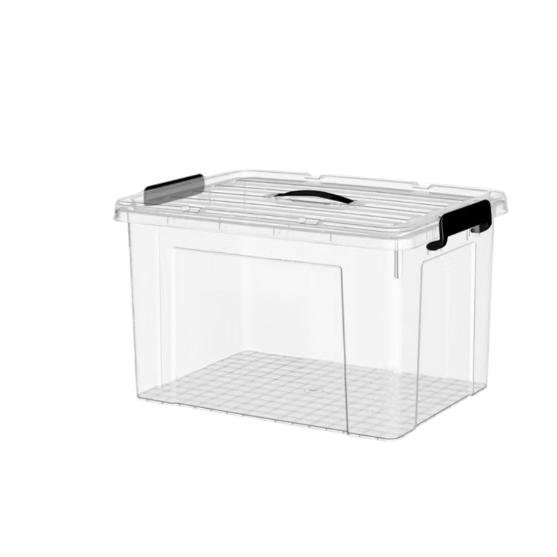 明壹行MYX-SN02 收纳箱带盖子 30L 白色(计价单位:个)高清大图