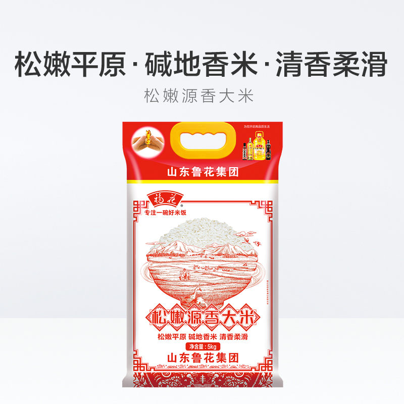 福花松嫩源香大米5KG东北大米吉林大米香米真空包装10斤(神火专享)高清大图