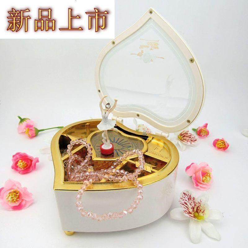 四方达音乐盒八音盒女生跳舞旋转芭蕾孩欧式条式复古创意生日礼by147256