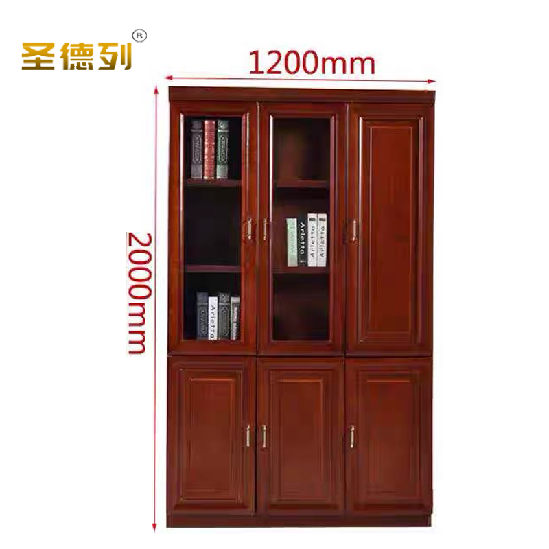 圣德列文件柜木质档案资料柜N-1 1200*400*2000mm