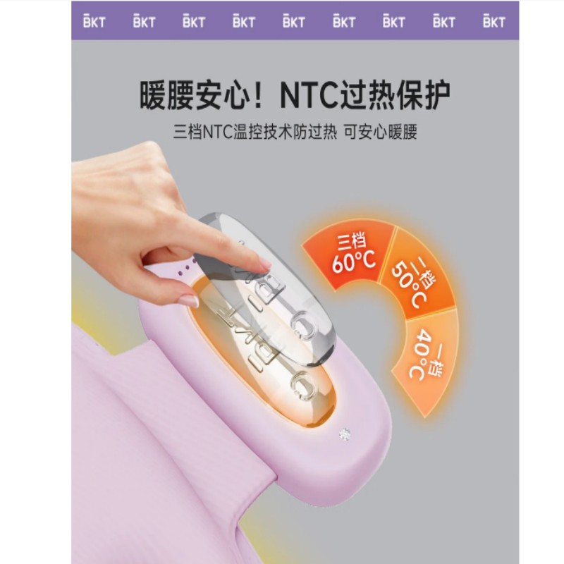 BKT护腰坐姿椅加热版 (故宫系列超大版丁香紫4.0 A)高清大图