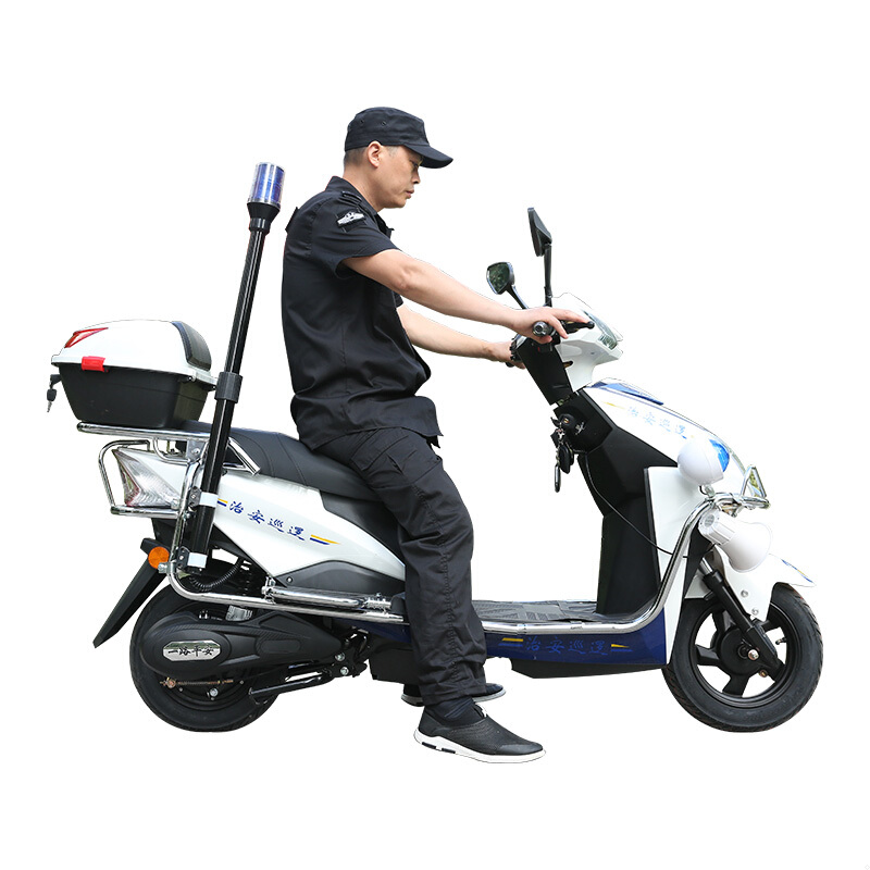 电动车物业安保巡逻车小区广场电动电瓶车校园厂区电单车新款电摩长