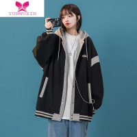 YUNWUXIN日系洋气中山卫衣女oversize小众外套高级感炸街高街潮ins