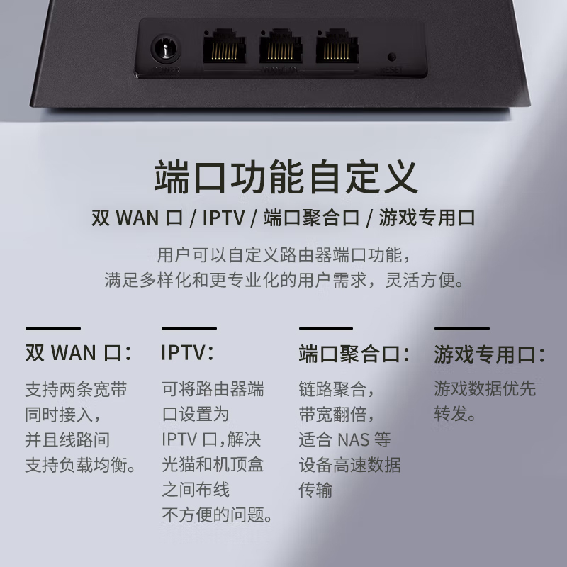 TP-LINK AX6000双频WiFi6全千兆无线路由器 TL-XDR6050易展版 6000M速率 高速网络 穿墙 家用智能 游戏路由