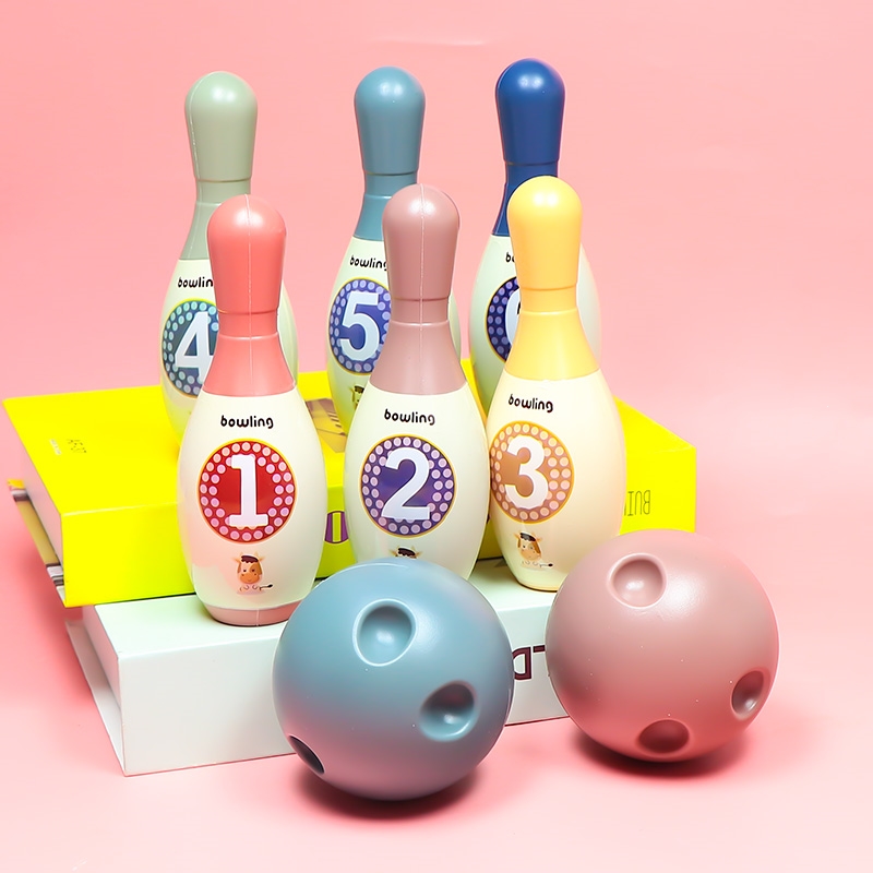 儿童木质动物保龄球亲子室内互动宝宝运动36岁力男女孩玩具