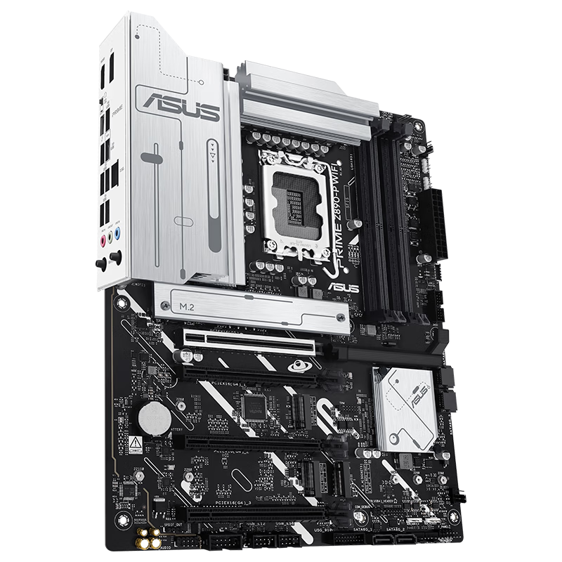 华硕主板 Z890 P WIFI蓝牙 DDR5台式电脑主板支持285KF/265KF组六电脑游戏主析华硕Z890 P WIFI 大板