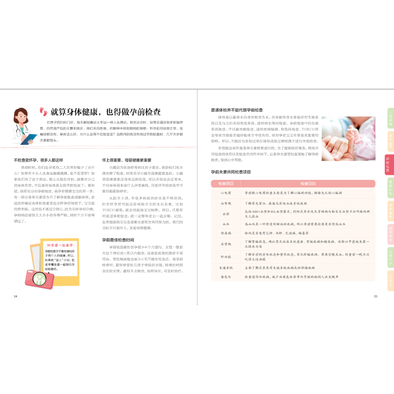 醉染图书妇产科医生说备孕 第二版(汉竹)9787571314552高清大图