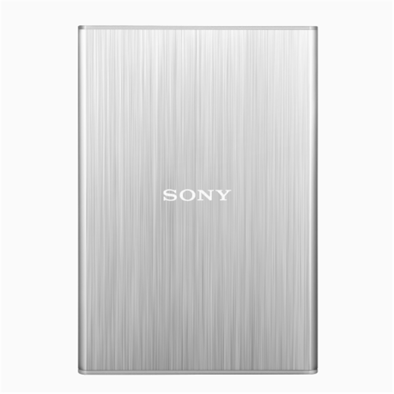 Sony/索尼移动硬盘2T 高速USB3.0 HD-SL2银色 金属轻薄加密2tb2.5英寸(系列)值