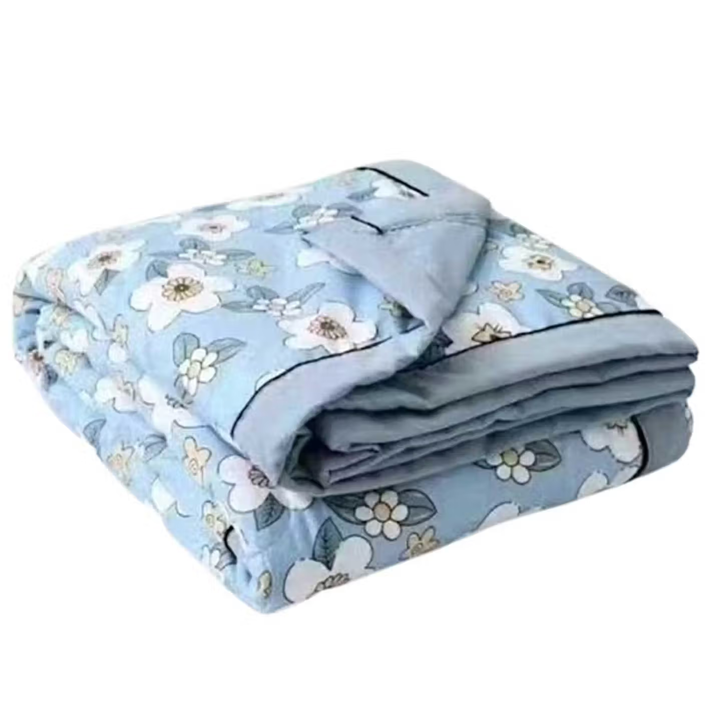 中盈惠彩包边夏凉被XLB1 150*200cm(颜色随机发货) 1条高清大图