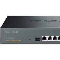 TP-LINK TL-ER2220G 双核多WAN口千兆带光口短信认证AC企业级网关VPN有线路由器
