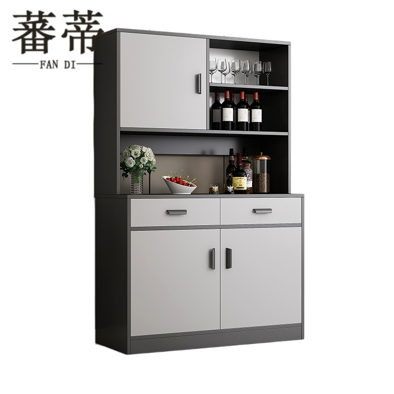 蕃蒂 餐边柜 三门80*38*170cm 台高清大图