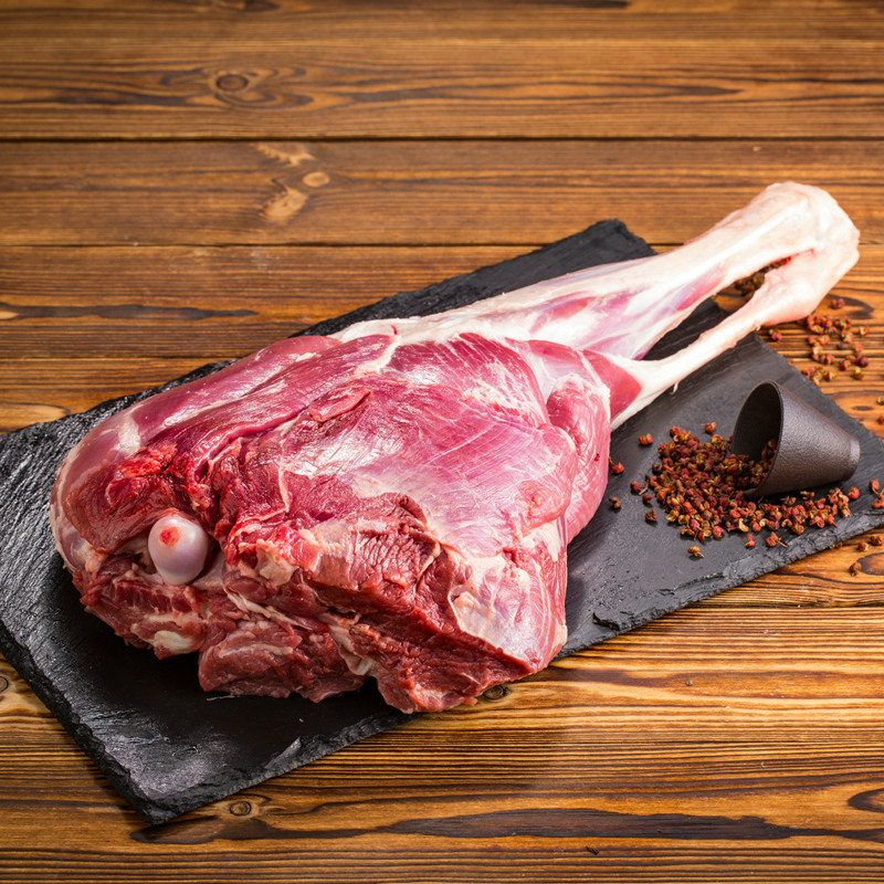 阿牧特 内蒙古带骨羊后腿4斤 内蒙古锡林郭勒草原羊肉 小肥羊肉业出品