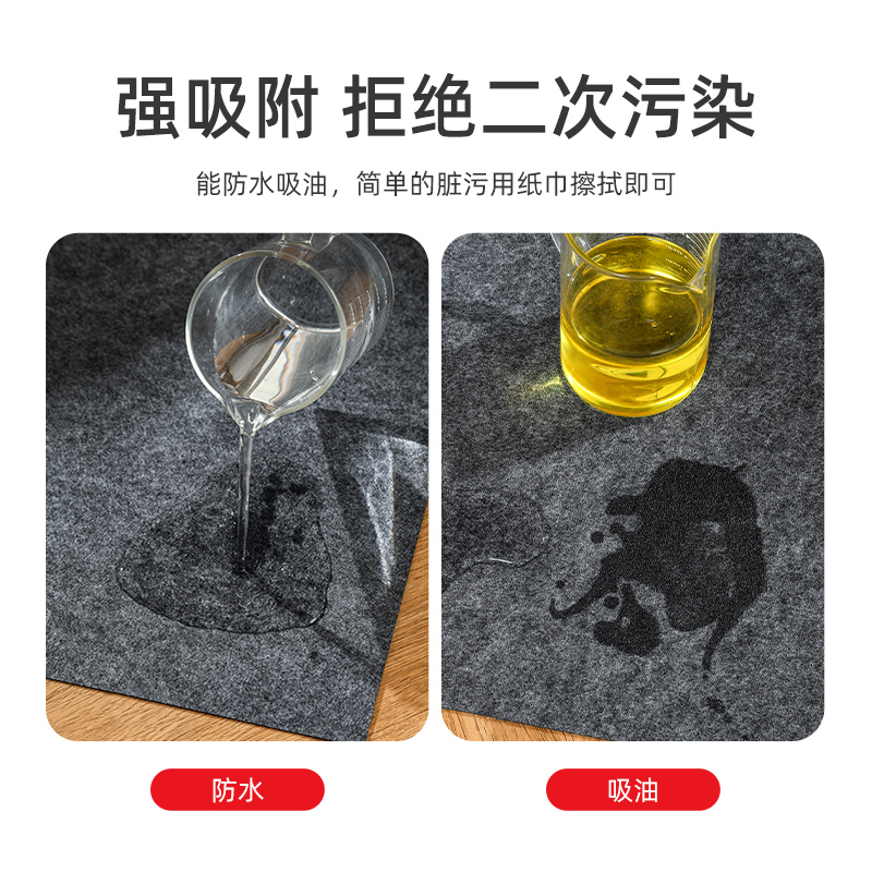 (免洗一次性，6片装)厨房浴室垫防滑脚垫家用淋浴房洗澡防摔地垫卫生间卫浴垫水池防滑垫高清大图