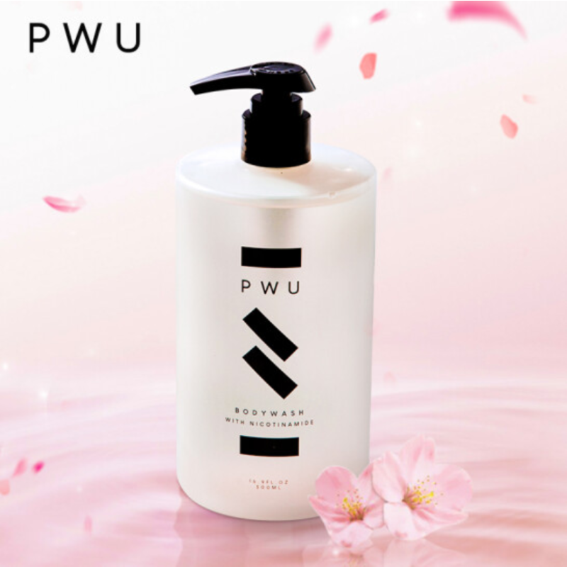 PWU朴物大美奶盖沐浴露慕斯沐浴露 香水型持久留香沐浴油男女通用 烟酰胺沐浴露500ml 毫升/克