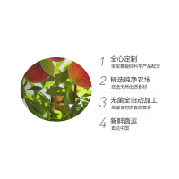 嘉宝(Gerber)婴幼儿辅食 桃子泥果泥 1段辅食初期 56g*2 盒/组 113g罐装 美国进口 6个月以上