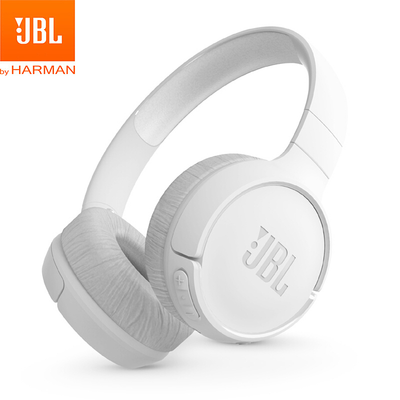 JBL TUNE 500BT 头戴式蓝牙无线音乐耳机 运动耳机+游戏耳机 象牙白