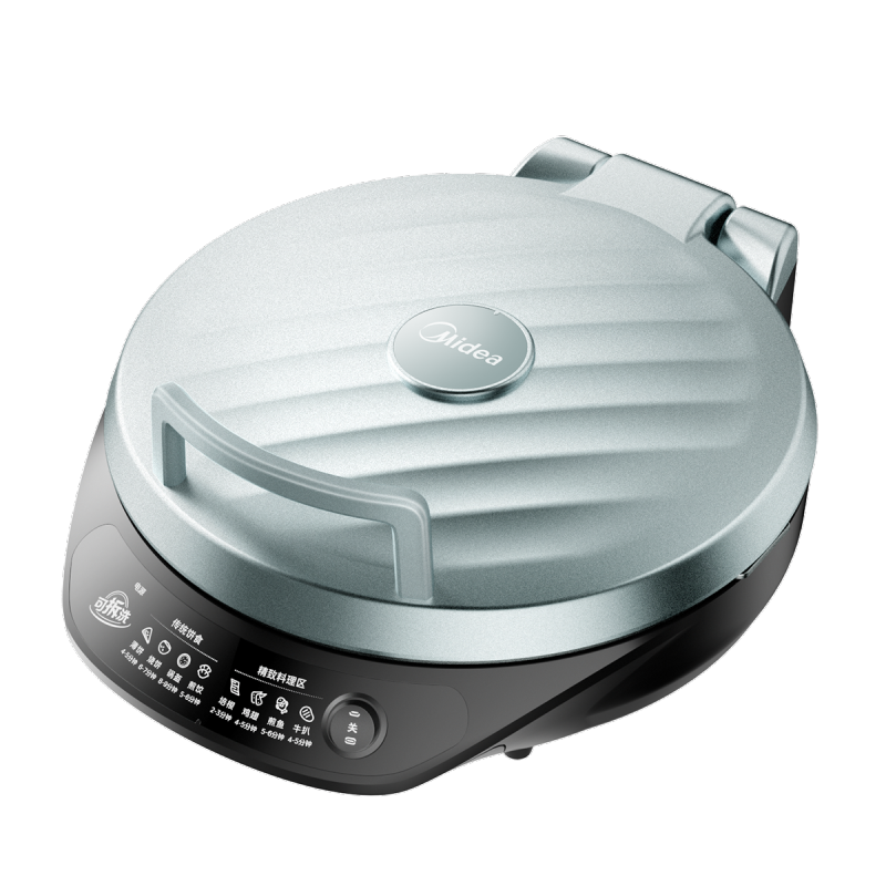 美的(Midea)电饼铛下可拆卸全自动多功能家用烙饼锅加大加深不沾涂层煎蛋电烧烤大功率 MC-JKE3067