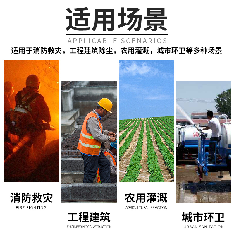 邮花消防水带接头异径变径接头2.5寸DN65内扣式转DN65快速接扣雄车用维修应急工具