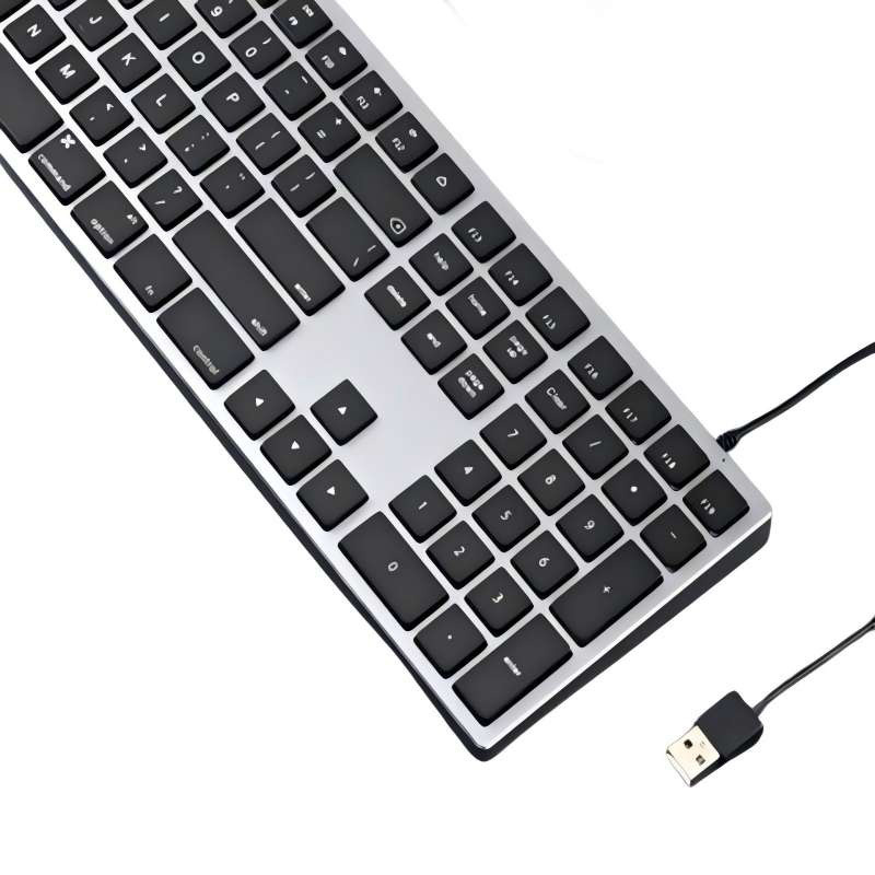 杰储(GCHUL) JP1100 合金 键盘 (计价单位:个) 黑色高清大图