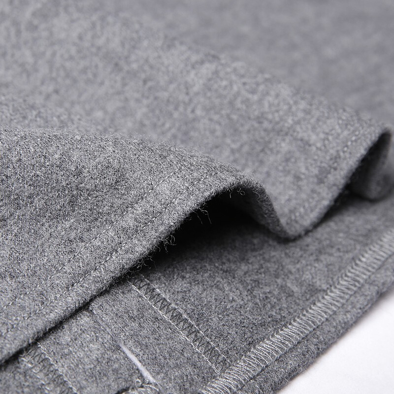 brloote巴鲁特羊毛棉衬衫男长袖弹力修身休闲秋冬季翻领衬衣